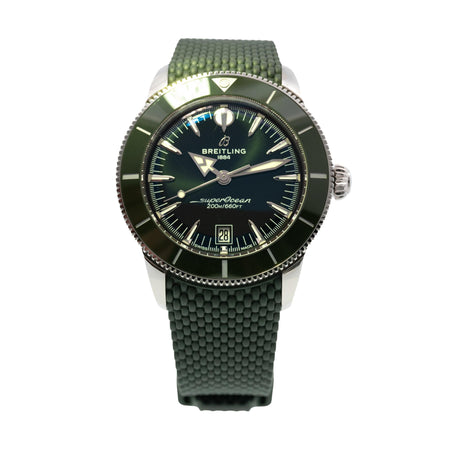 Breitling SuperOcean SS on Rubber AB3111