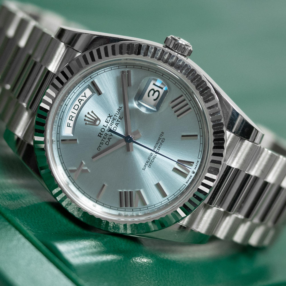 Rolex Day Date 40mm Plat 228236 B&P