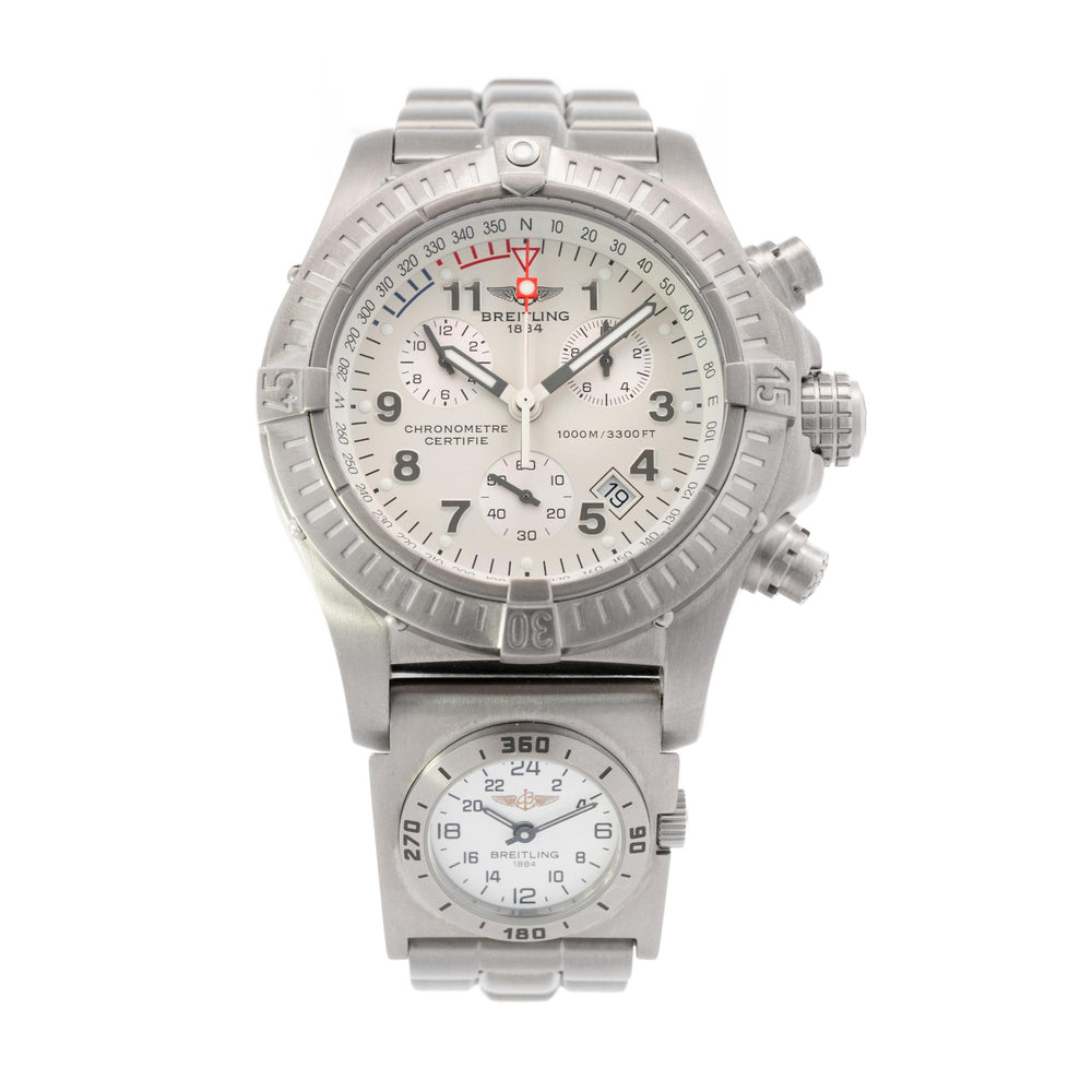 Breitling Chrono Avenger M1 44mm Titanium with UTC Module RARE