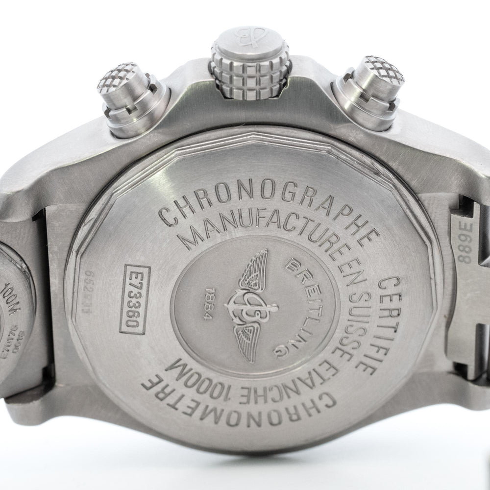 Breitling Chrono Avenger M1 44mm Titanium with UTC Module RARE