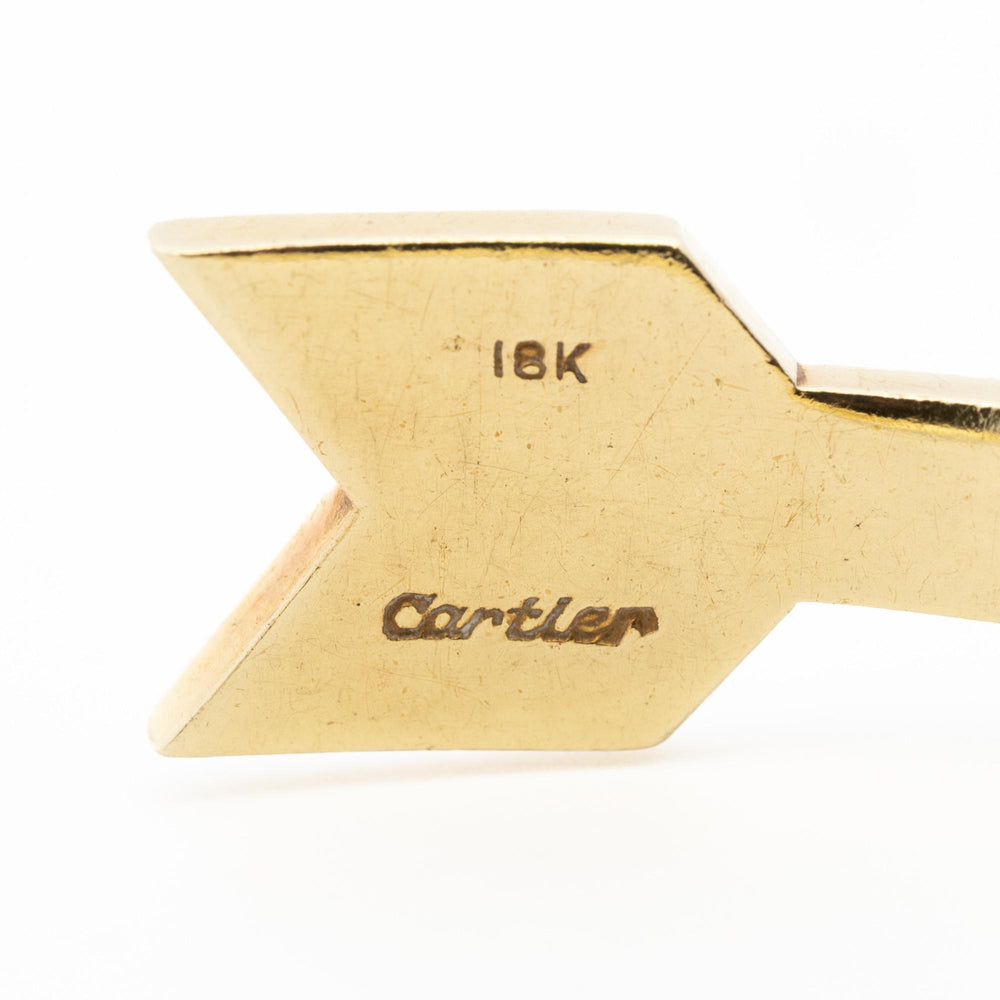 Cartier Arrow Cuff Bracelet 18k YG