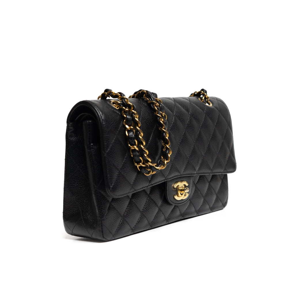 Chanel Double Flap Medium Gold Hardware