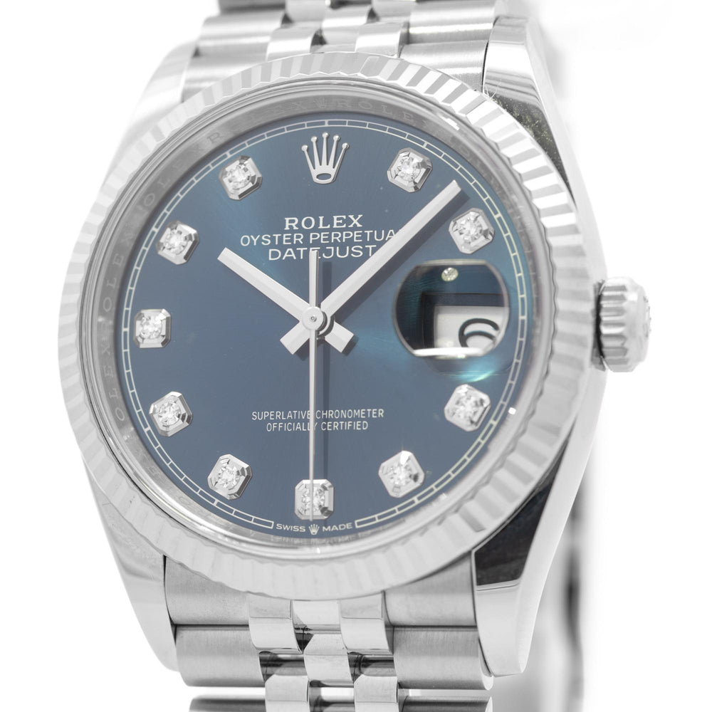 Rolex Datejust 36mm SS 126234 card