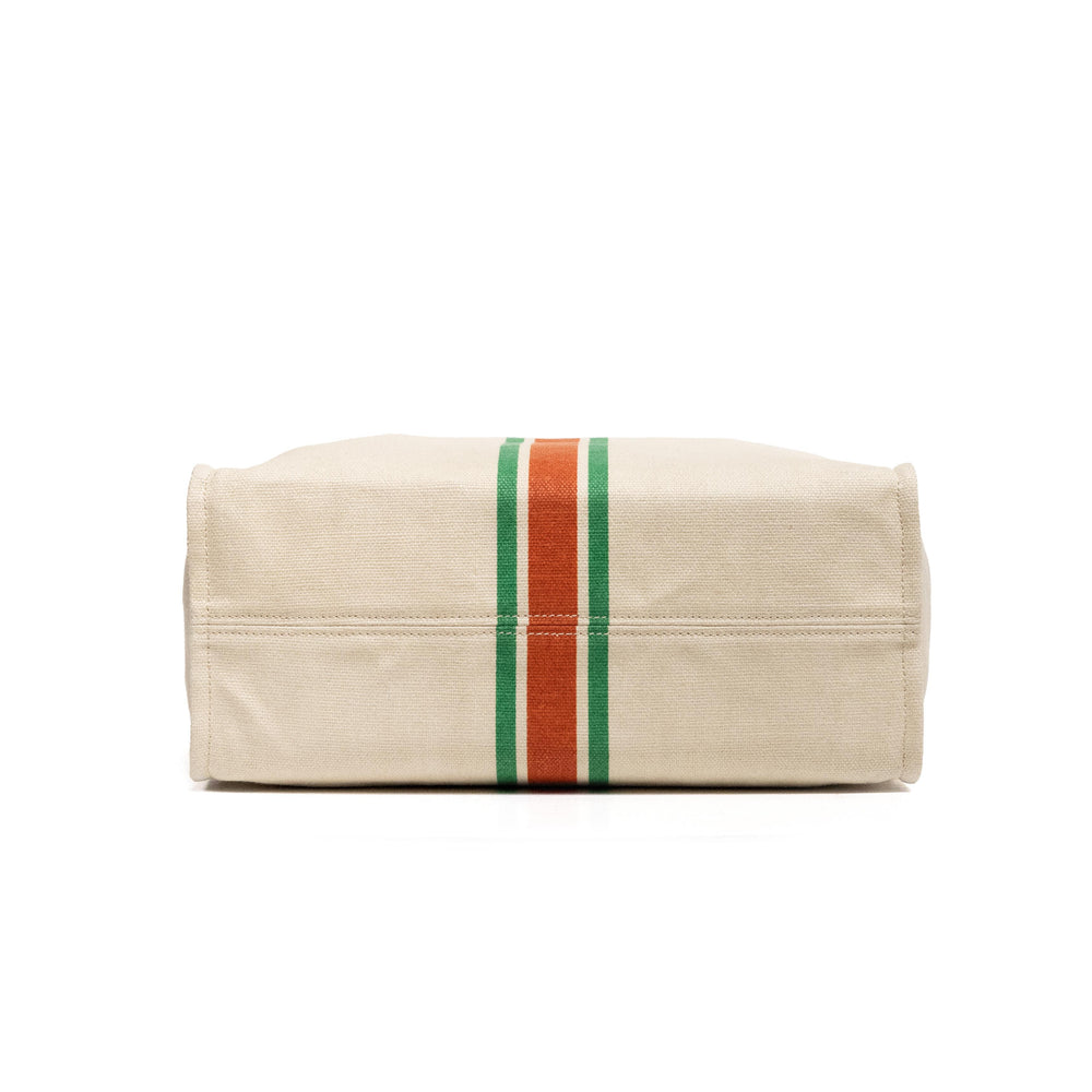 Gucci Heavy Canvas/Calfskin Retro Interlocking G Foldable Tote