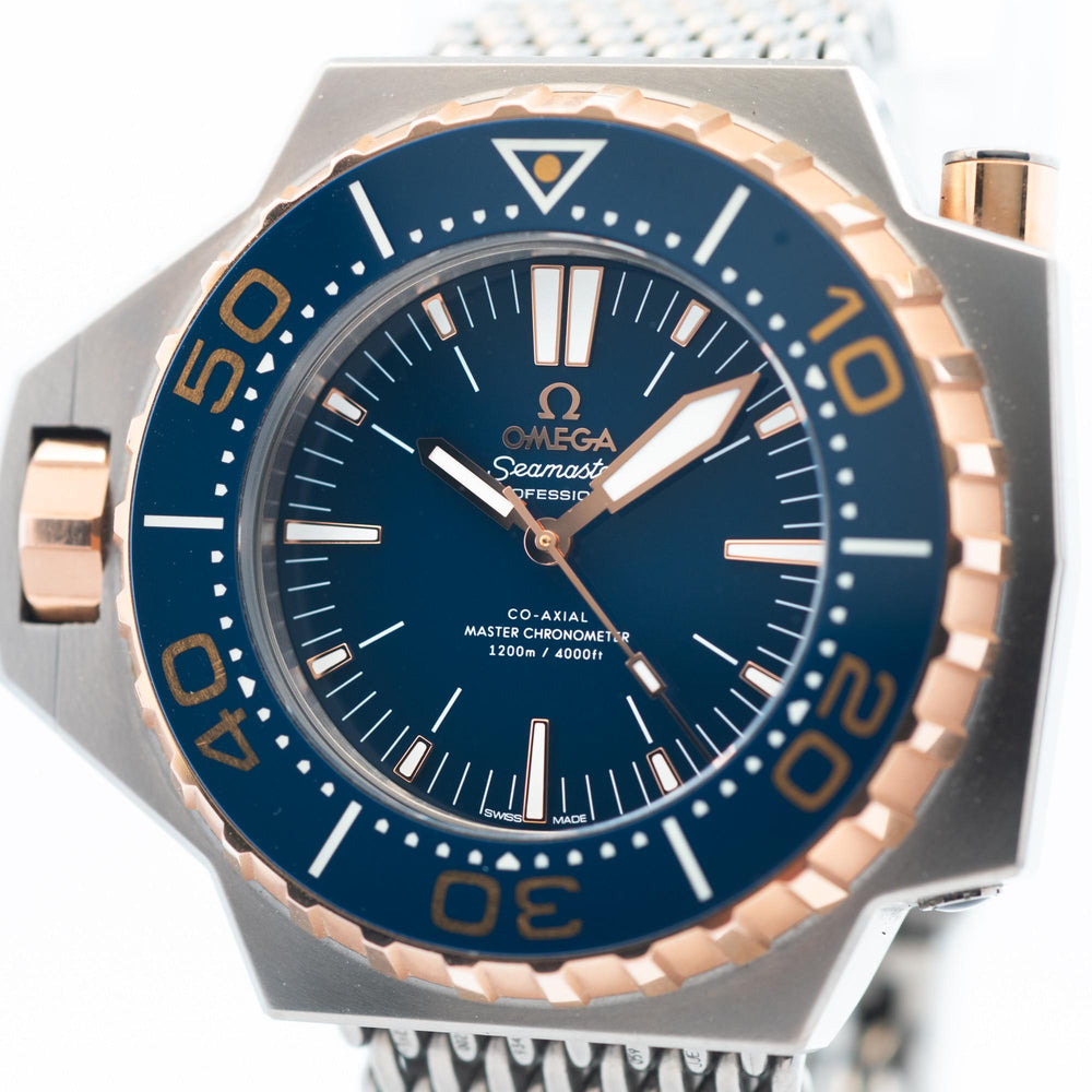 Omega Seamaster Ploprof 1200M RG/Titanium 227.60.55.21.03.001 B&P