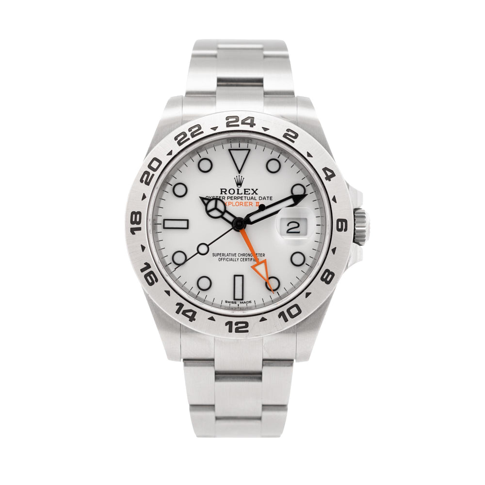 Rolex Polar 42mm Explorer II SS 216570 card
