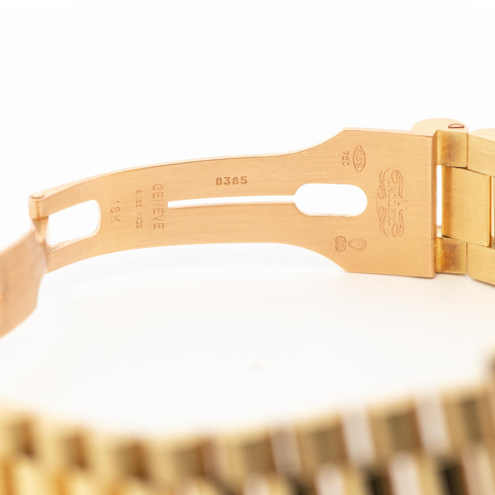 Rolex Day-Date 36mm 18ky Dia Dial & Bezel 18348