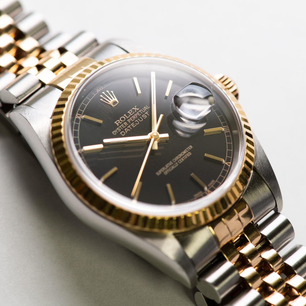 Rolex 36mm Datejust SS/YG 16233
