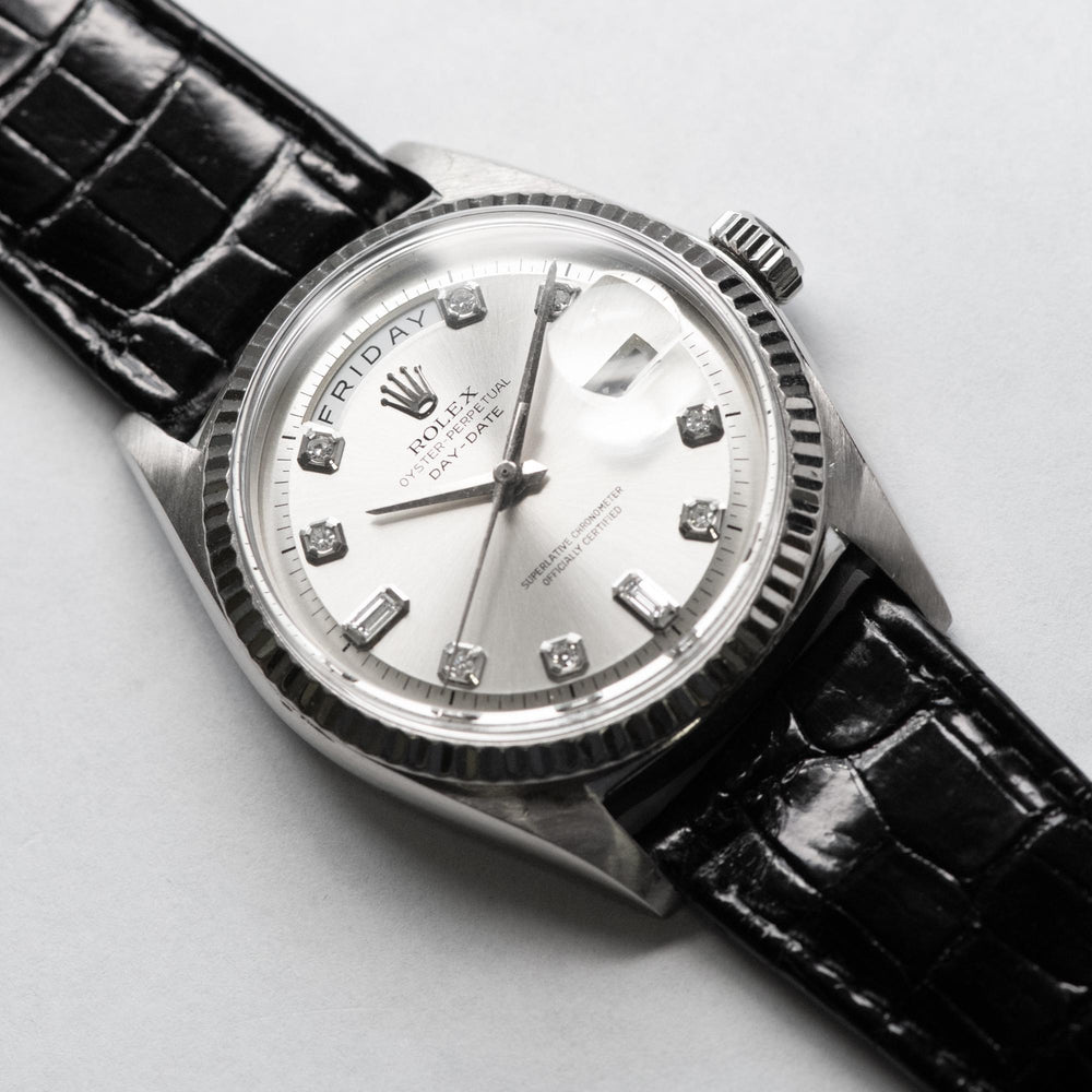 Rolex Day-Date 36mm 18kw 1803 dia dial