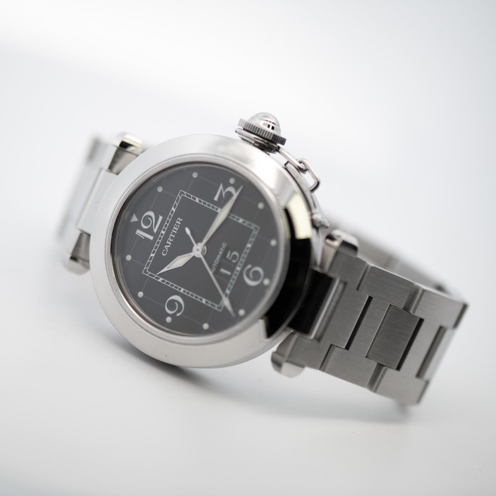 Cartier 36mm Pasha C SS 2475