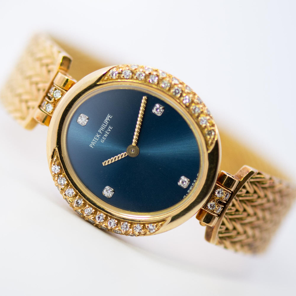 Patek Philippe Ladies Vintage Watch Dia Dial/Bezel 4502 18ky