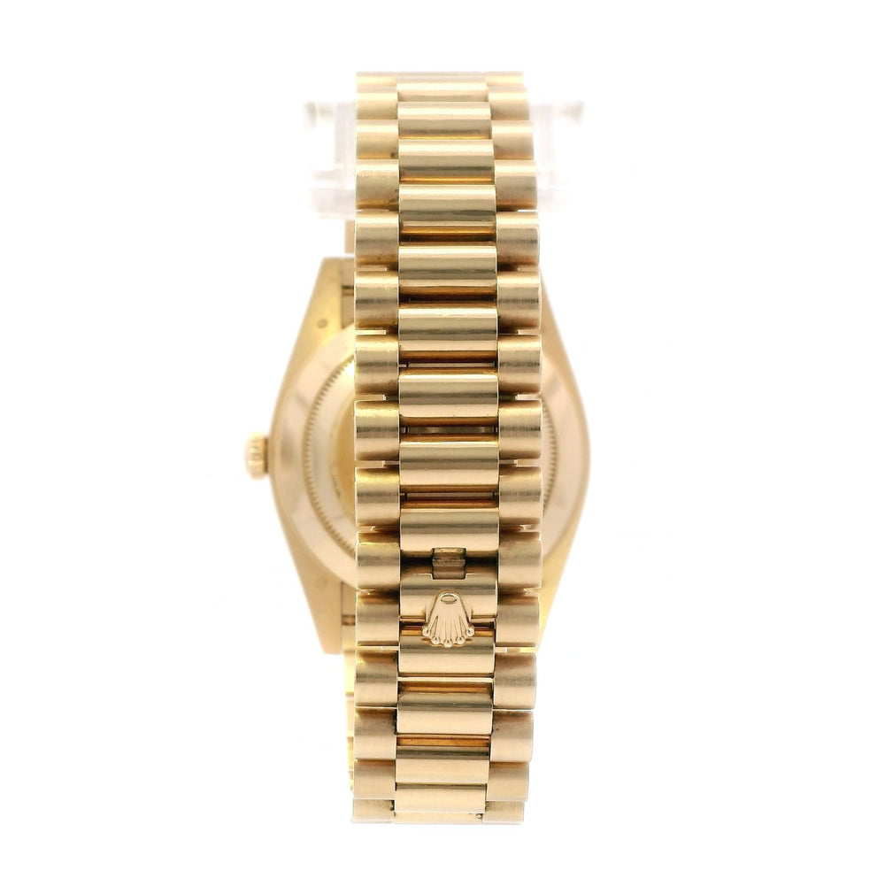 Rolex 40mm Day-Date 18k YG 228238 card