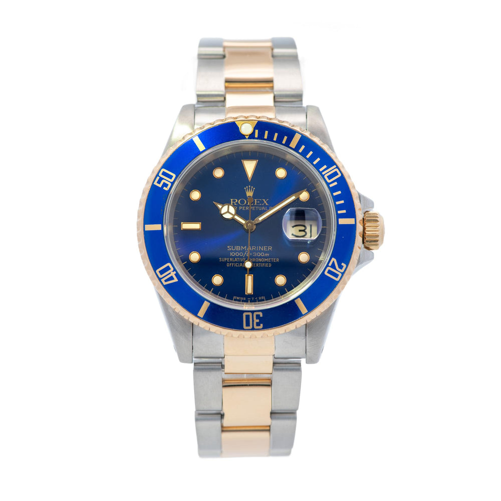 Rolex 40mm Submariner SS/YG 16613