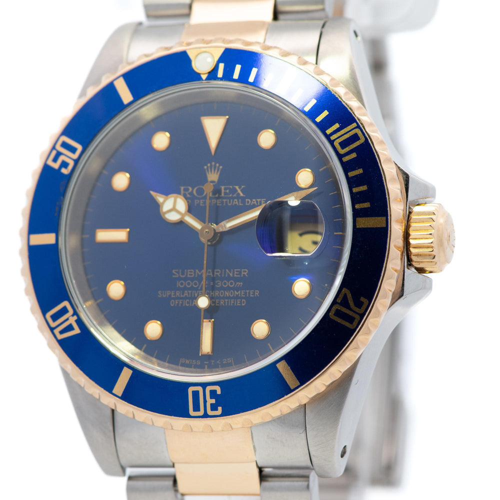 Rolex 40mm Submariner SS/YG 16613