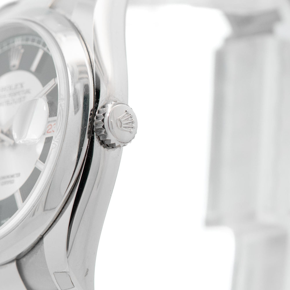 Rolex 36mm Datejust SS Tuxedo Dial 116200