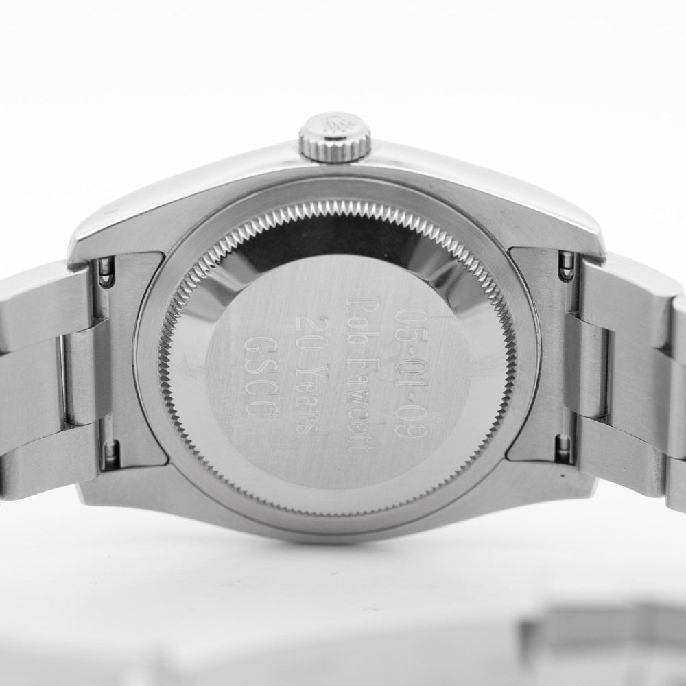 Rolex 36mm Datejust SS Tuxedo Dial 116200