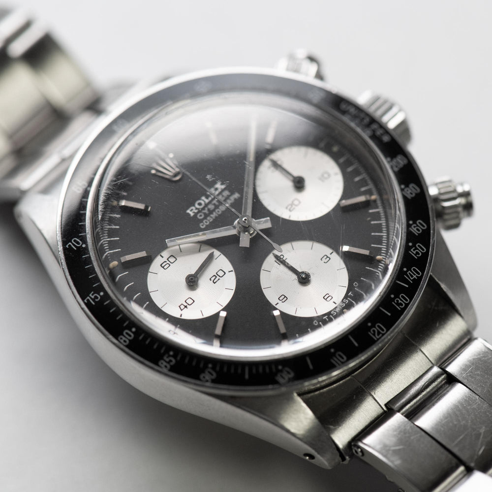 Rolex 37mm Daytona 1976 SS 6263 pap