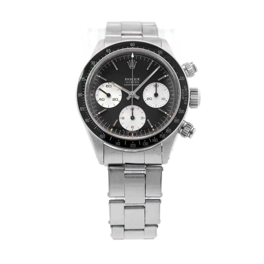Rolex 37mm Daytona 1976 SS 6263 pap