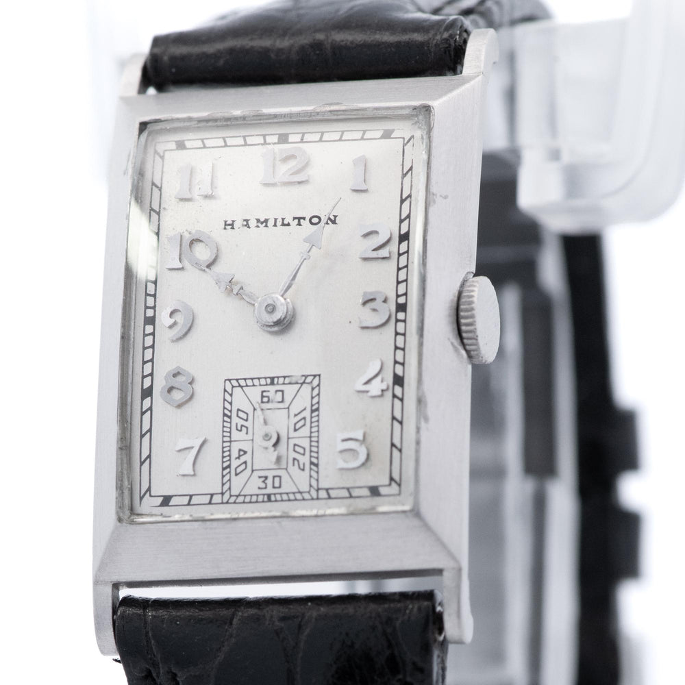 Platinum Hamilton Watch 12036
