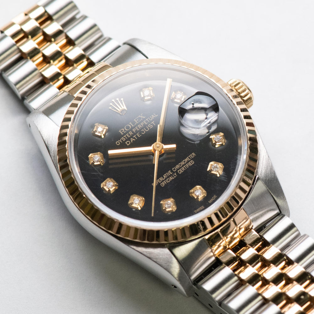 Rolex 36mm Datejust SS/YG 16233