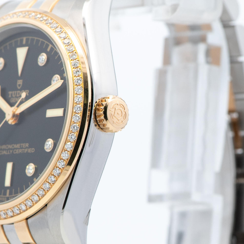 Tudor Black Bay 39 Chronometer SS/YG 79673 Diamond Dial/Bezel