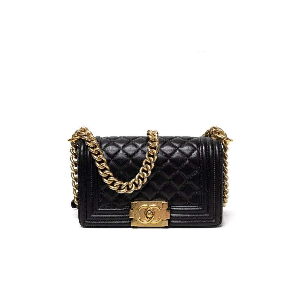 Chanel Black Small Boy Bag