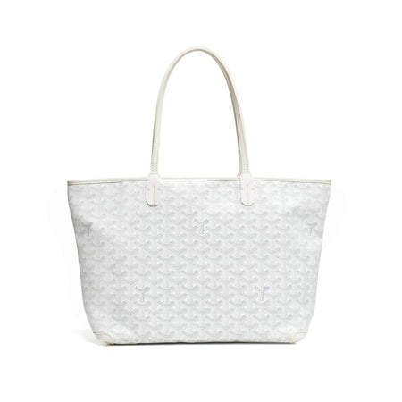 Goyard White Artois Tote PM