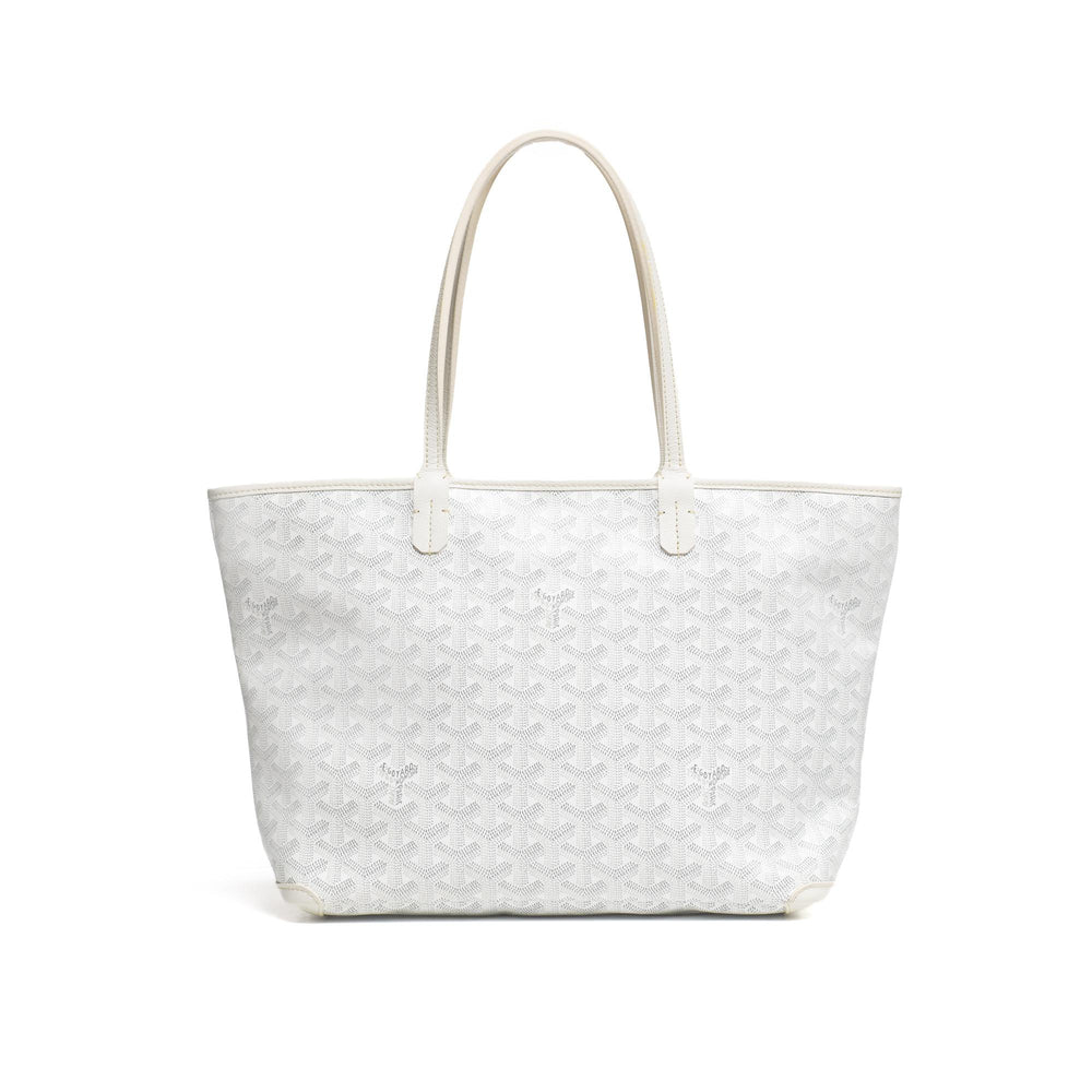 Goyard White Artois Tote PM