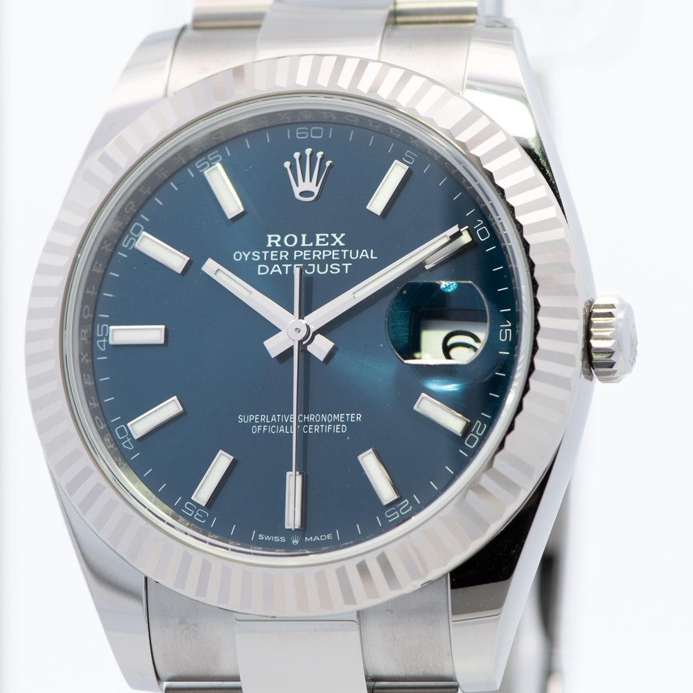 Rolex Datejust 41mm SS Blue Dial 126334 card