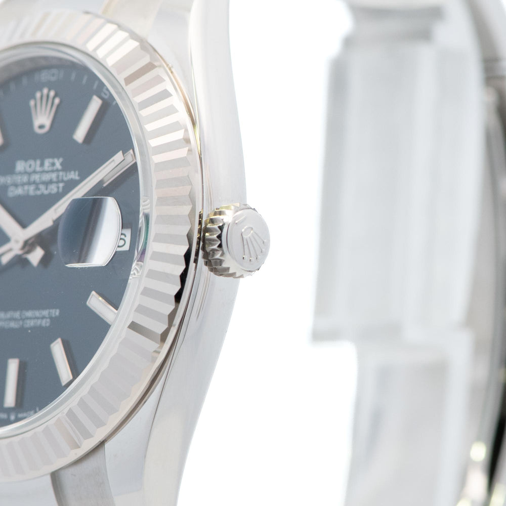 Rolex Datejust 41mm SS Blue Dial 126334 card