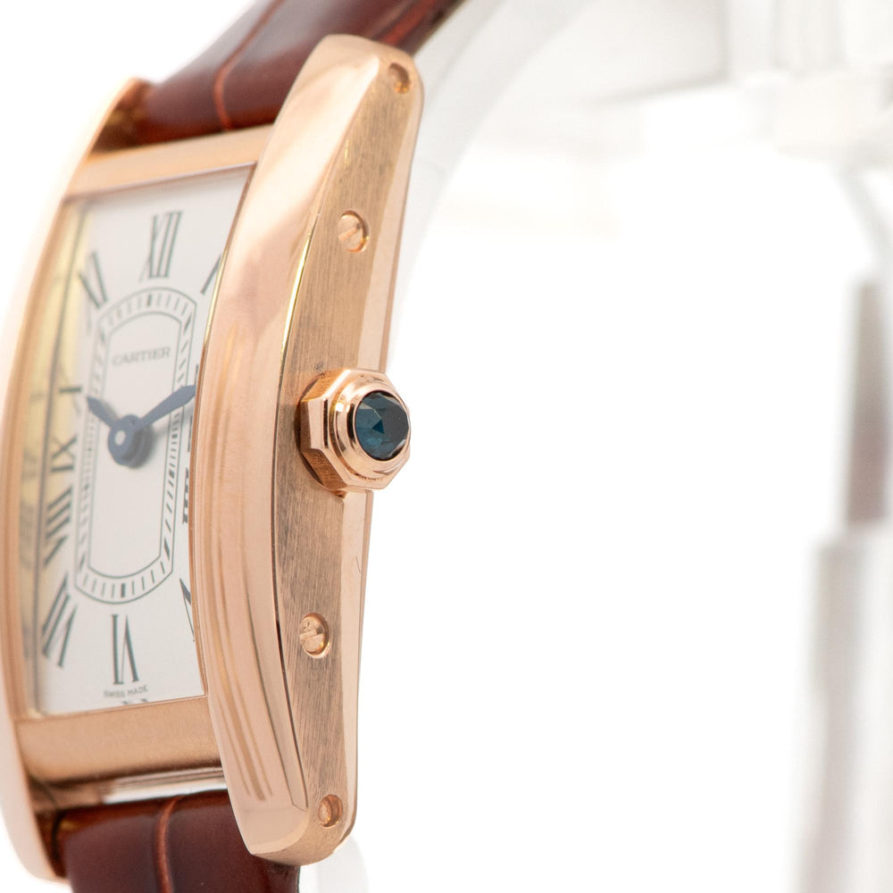 Cartier Tank Americaine 18kRG WGTA0341 Card