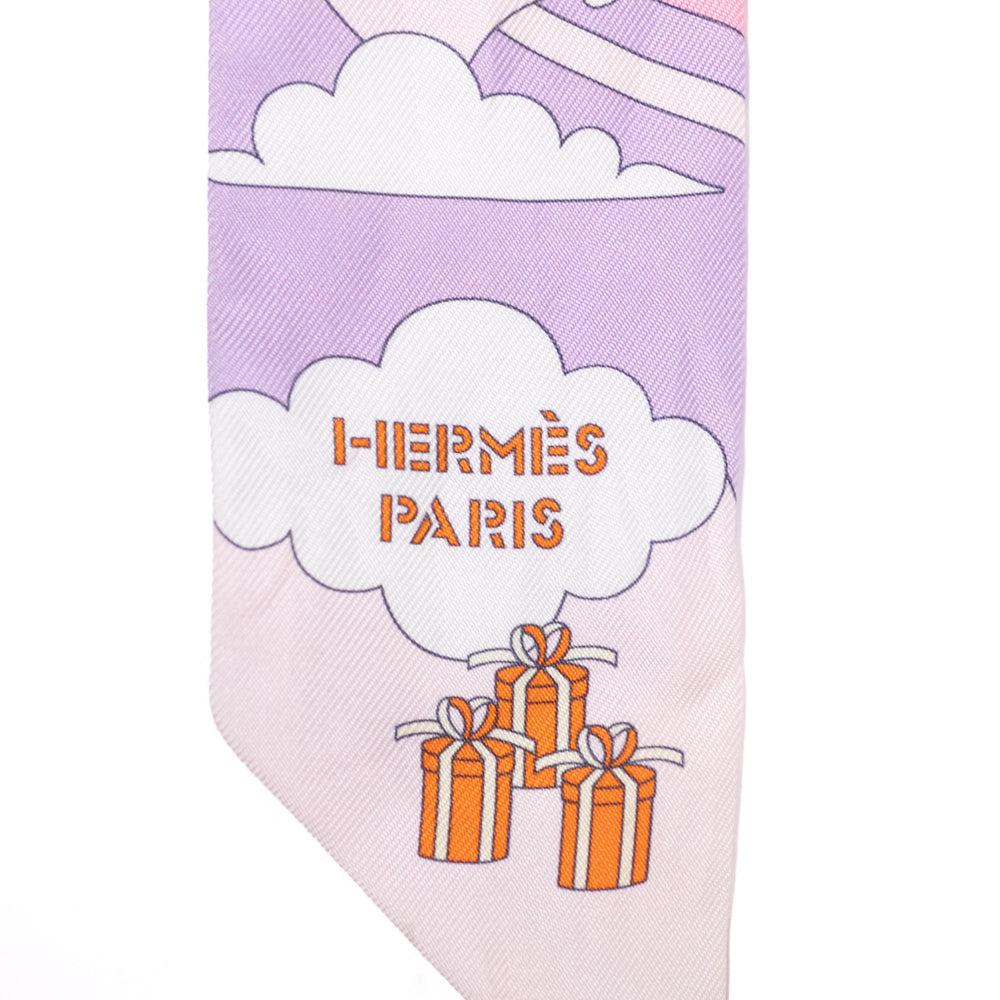 Hermes Carres Volants Twilly Scarf