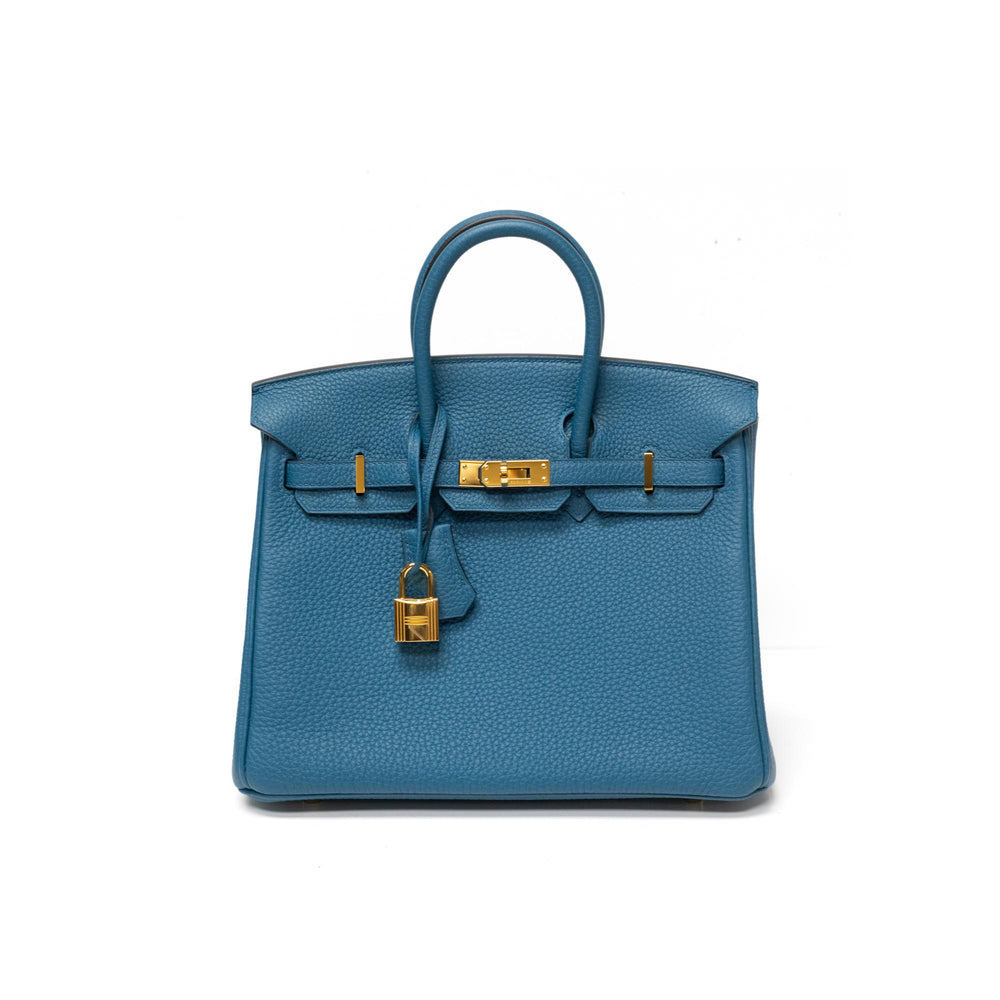 Hermes Birkin 25 Vert Bosphore GHW