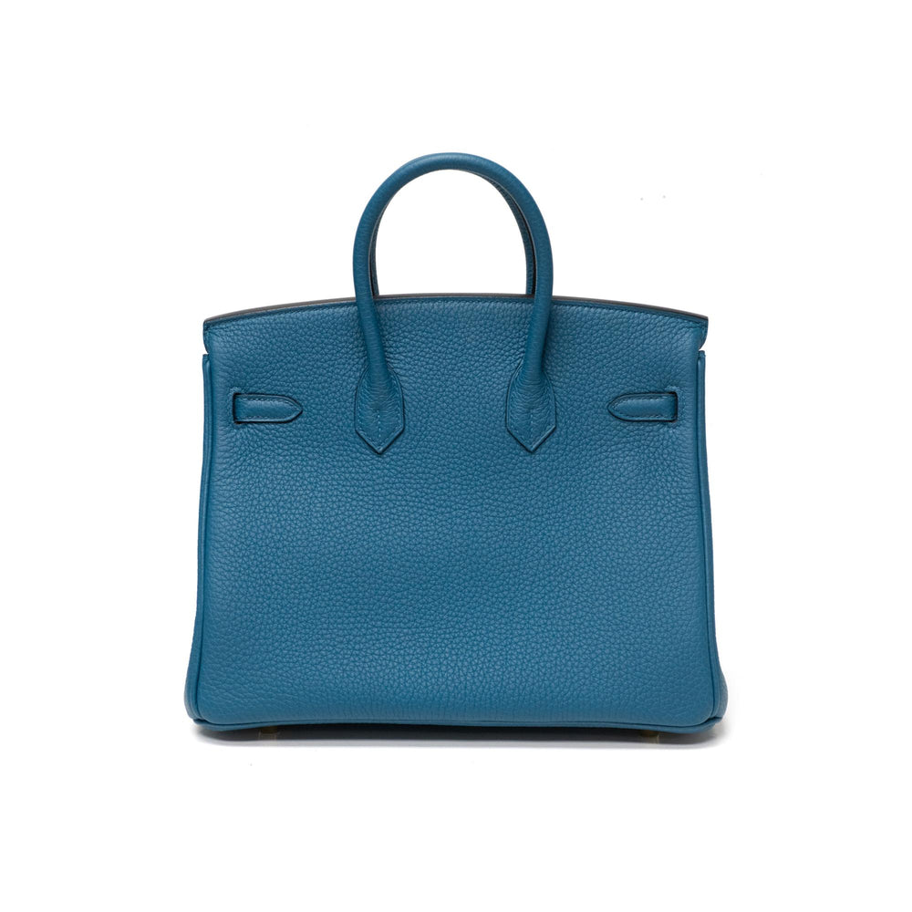 Hermes Birkin 25 Vert Bosphore GHW