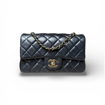 CHANEL 2024 Black Classic Mini Flap Bag