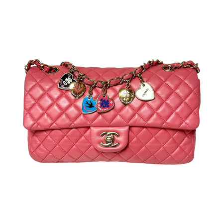 Chanel Pink Valentine Medium Flap Bag