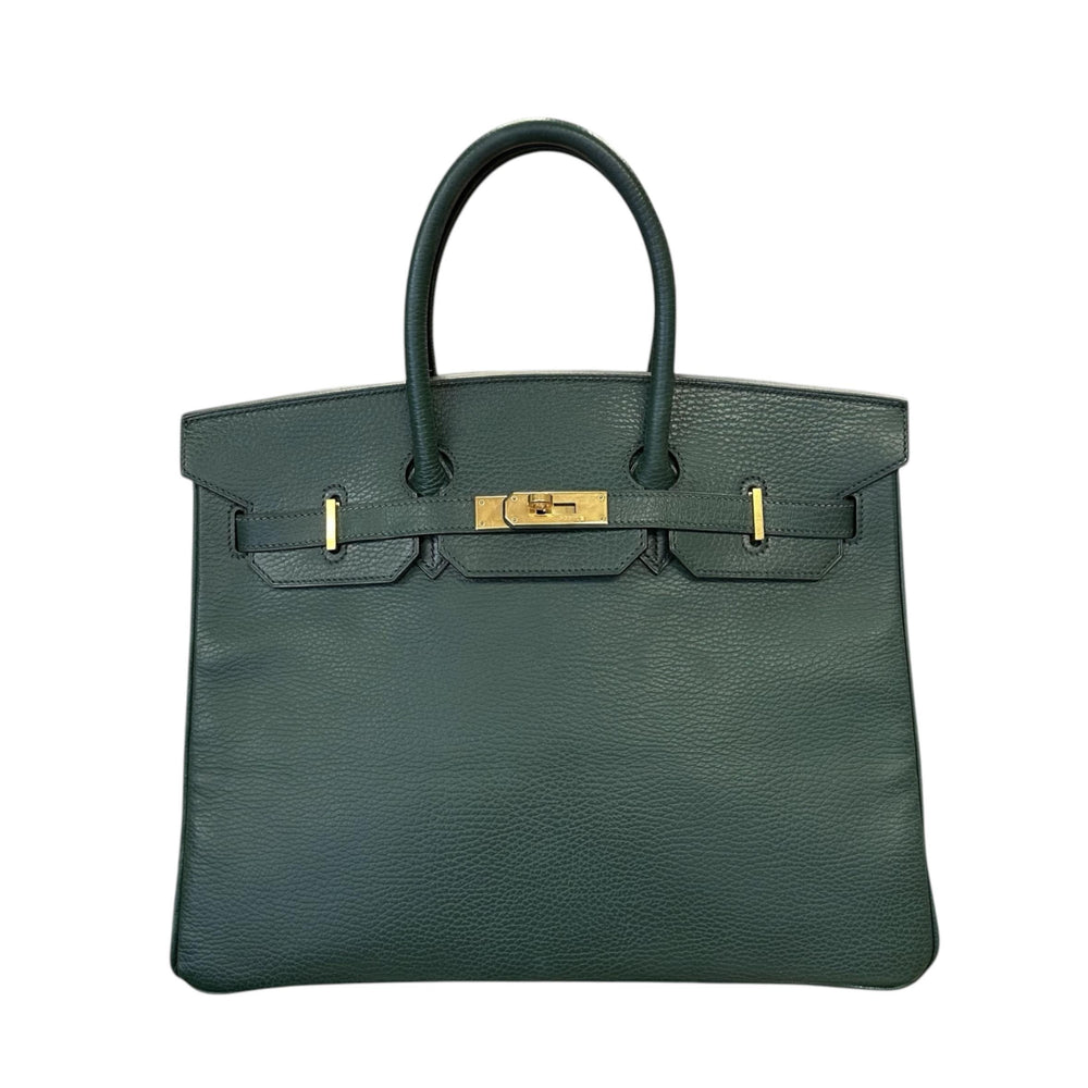 Hermes Forest Green 35cm Birkin Bag (2001)