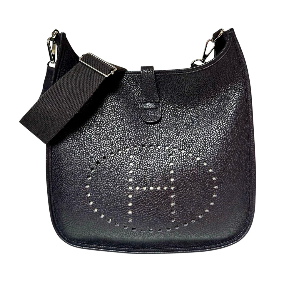 Hermes Plum Evelyne III 33 Bag
