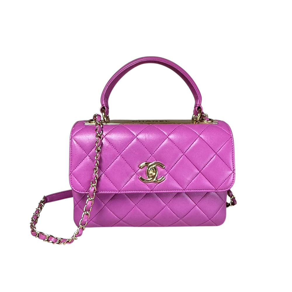 Chanel Purple Small Trendy Bag