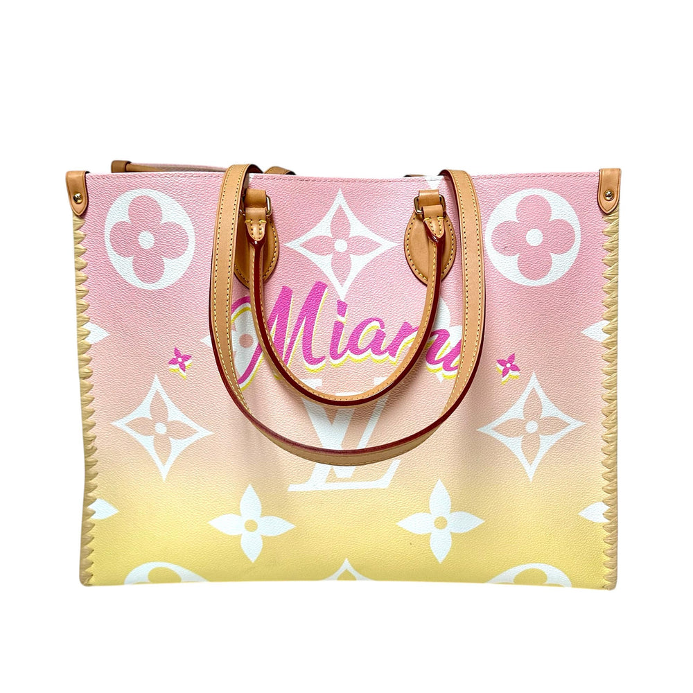 Louis Vuitton OnTheGo Tote GM Limited Edition Miami By The Pool Monogram Giant