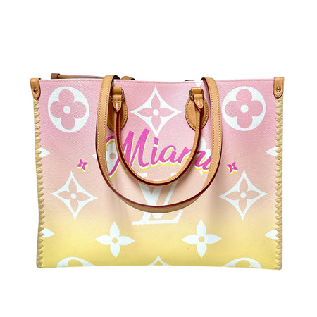 Louis Vuitton OnTheGo Tote GM Limited Edition Miami By The Pool Monogram Giant