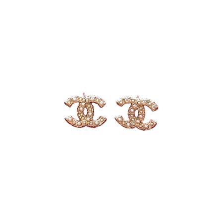 Chanel Pearl CC Studs