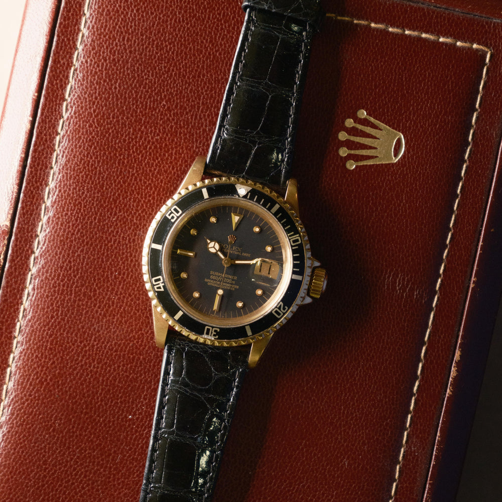 Rolex 1680 Submariner 40mm 18k YG