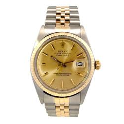 Rolex $4300 1603/ Datejust 36mm SS/Yellow Gold
