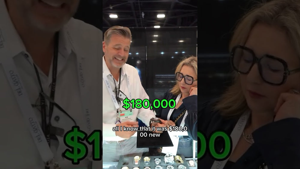 Rob & The Contessa at Miami Beach Antique Show: Rare Hublot Watch Worth $180K! #ombas