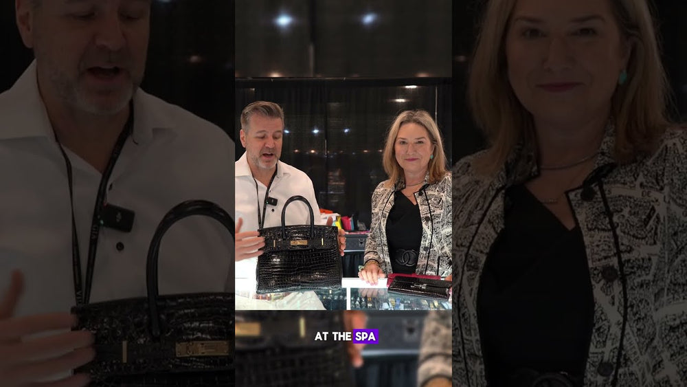 Hermes Crocodile Bags - The Vintage Contessa & Times Past at Miami Show