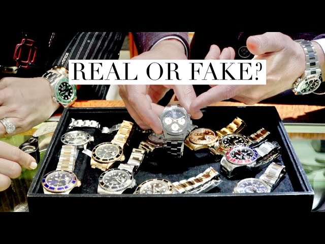 HOW TO SPOT A FAKE ROLEX