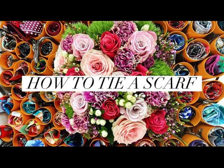 A Modern Twist on Hermes Scarf Tying