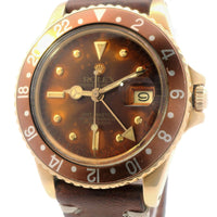 Rolex 1979 40mm 18k YG Brown Bezel GMT Master 1675