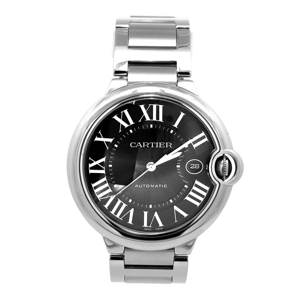 Cartier Balon Bleu 42mm S/S Black Dial